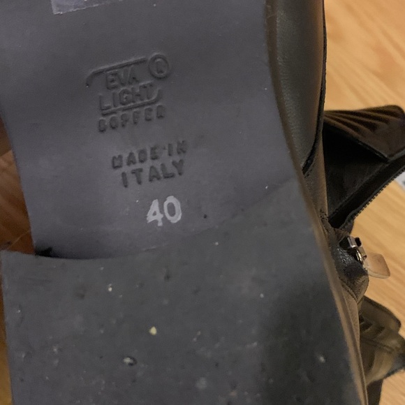 (Fits like 9 and 9.5) Beautiful Marina Rinaldi moto boots / combat boots - Picture 5 of 5